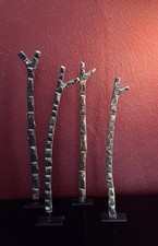 4 Himmelsleitern der DOGON, Mali - Originale aus privater Sammlungsaufl&ouml;sung !