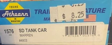 Athearn HO - 40' Single Dome Tank Car Warren 4803 - 1576 - CLST