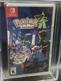 Pokemon Legends: Z-A CGC 10 A++ Perfect Graded Switch Factory Sealed 1st Print