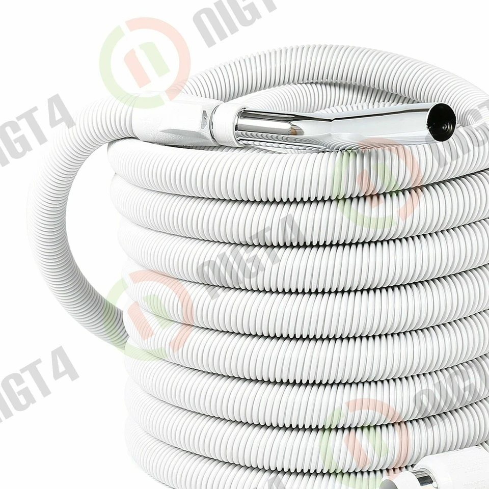 Kit de aspiradora central eléctrica de 30' para manguera de coleta y accesorio Foto 3 de 4