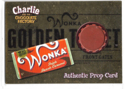 Charlie And The Chocolate Factory Autograph Prop & Costume Card Selection NM 