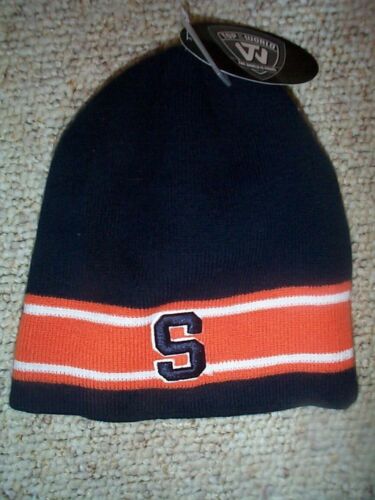 Syracuse orange orange Herren NCAA Jersey Strick Wintermütze Kappe Erwachsene HERREN/HERREN - Bild 1 von 2