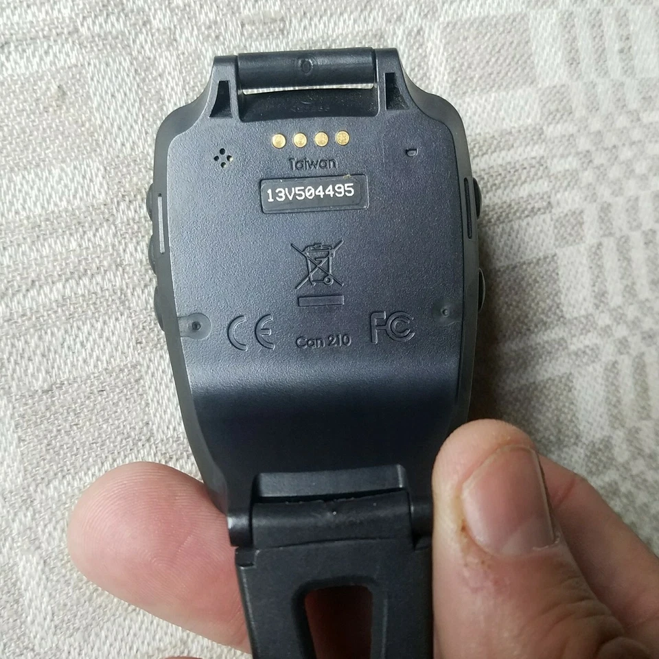 Garmin Forerunner 305 Red GPS Watch Parts Only Untested - Image 4 of 4