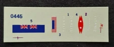 Revell | No. 85-0445 | 1:570 RMS Titanic Decals