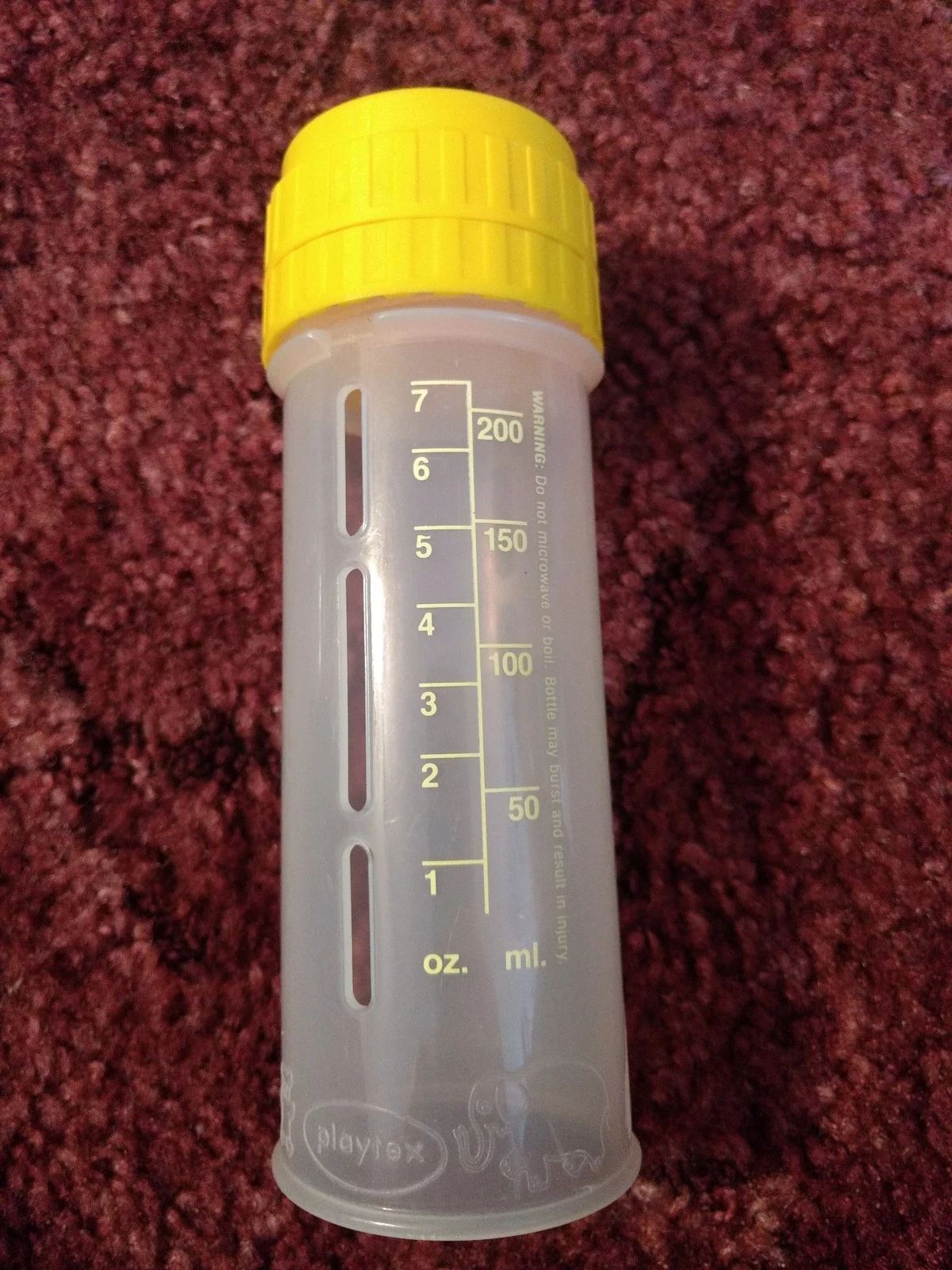 Playtex Drop In 8 oz Bottle natural latch Silicone Nipple fast flow rapido