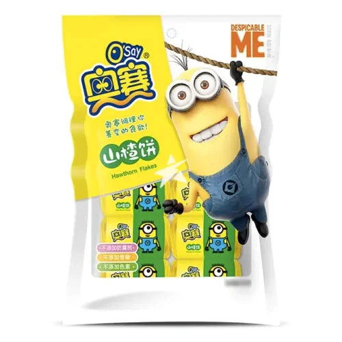 O'Say Hawthron Flakes Cakes Chinese Healthy Snack 138g