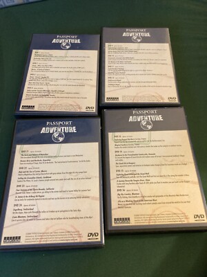 Passport to Adventure DVD Incomplete Set 16 DVDs (see description
