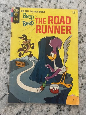 Beep Beep The Road Runner # 1 VG Gold Key Comic Book Looney Tunes