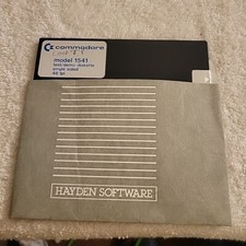 Commodore 64 Software Vintage 1980s Model 1541 Test Demo Rare 1 Floppy Disk