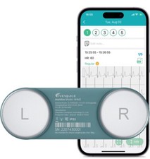 Livepace Urządzenie monitorujące HR Osobisty monitor Bluetooth do przebiegu rytmu