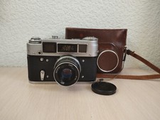 FED 4 Vintage USSR Soviet Rangefinder 35mm Camera  Lens Industar-61 f2.8/52mm