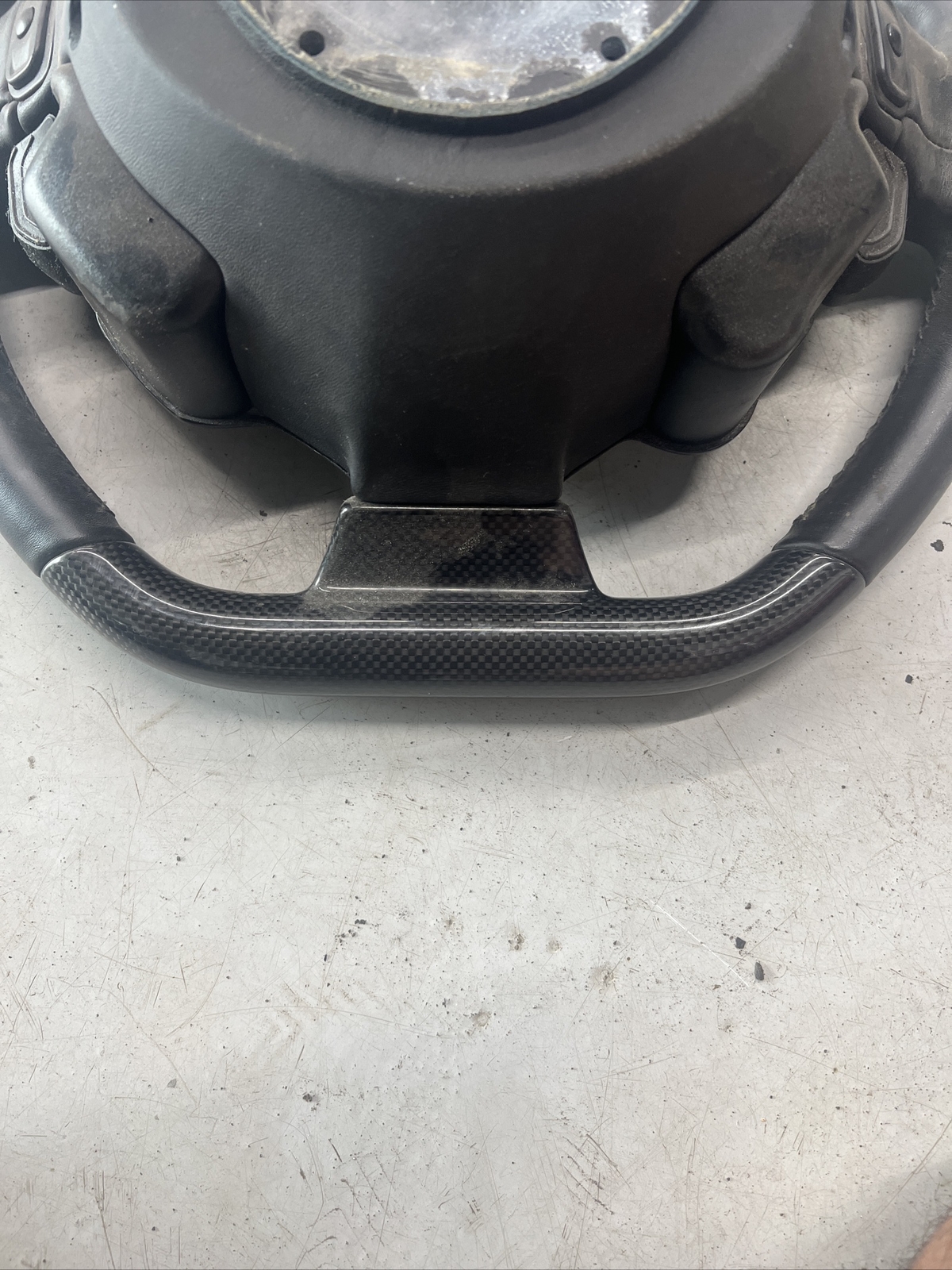 Driver Steering Wheel Carbon Fiber Trim 314910 OEM Ferrari 488 GTB 2017