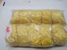 wolle zum stricken-Häkelgarn-gelb 500gr strickwolle effektgarn meliert Stricken