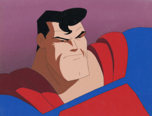 Superman Animated Series- Original Production Cel/OBG-Superman-Livewire |  eBay