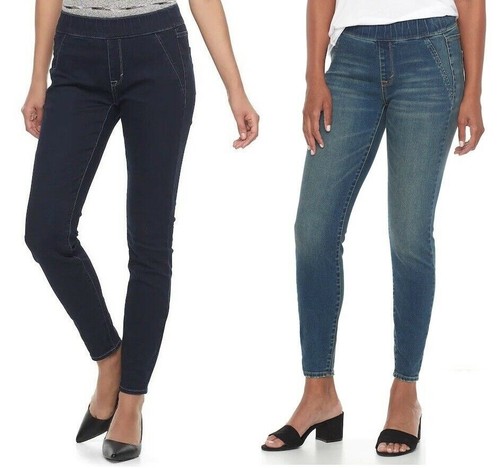 Apt 9 Women's Pull On Skinny Jeans size 