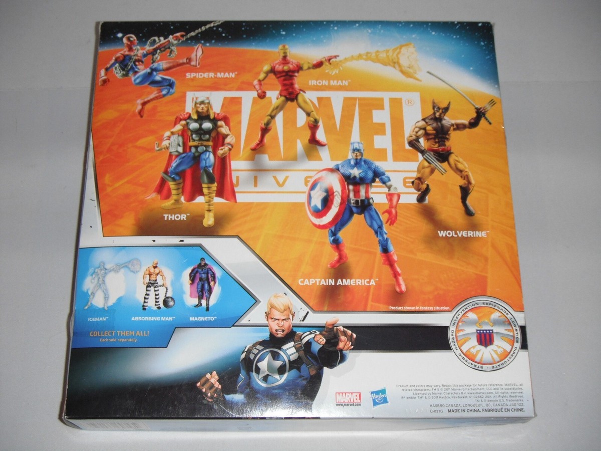 2011 Marvel Universe Ultimate Gift Box Set Spider-Man THOR