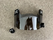 Under Armour Football Helmet Visor Eye Shield Silver / Chrome  MIRROR