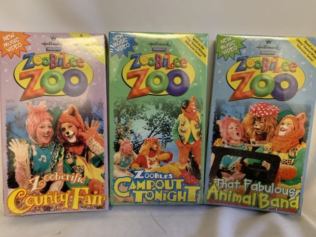 ZOOBILEE ZOO 3 PACK VHS TAPES BRAND NEW | eBay