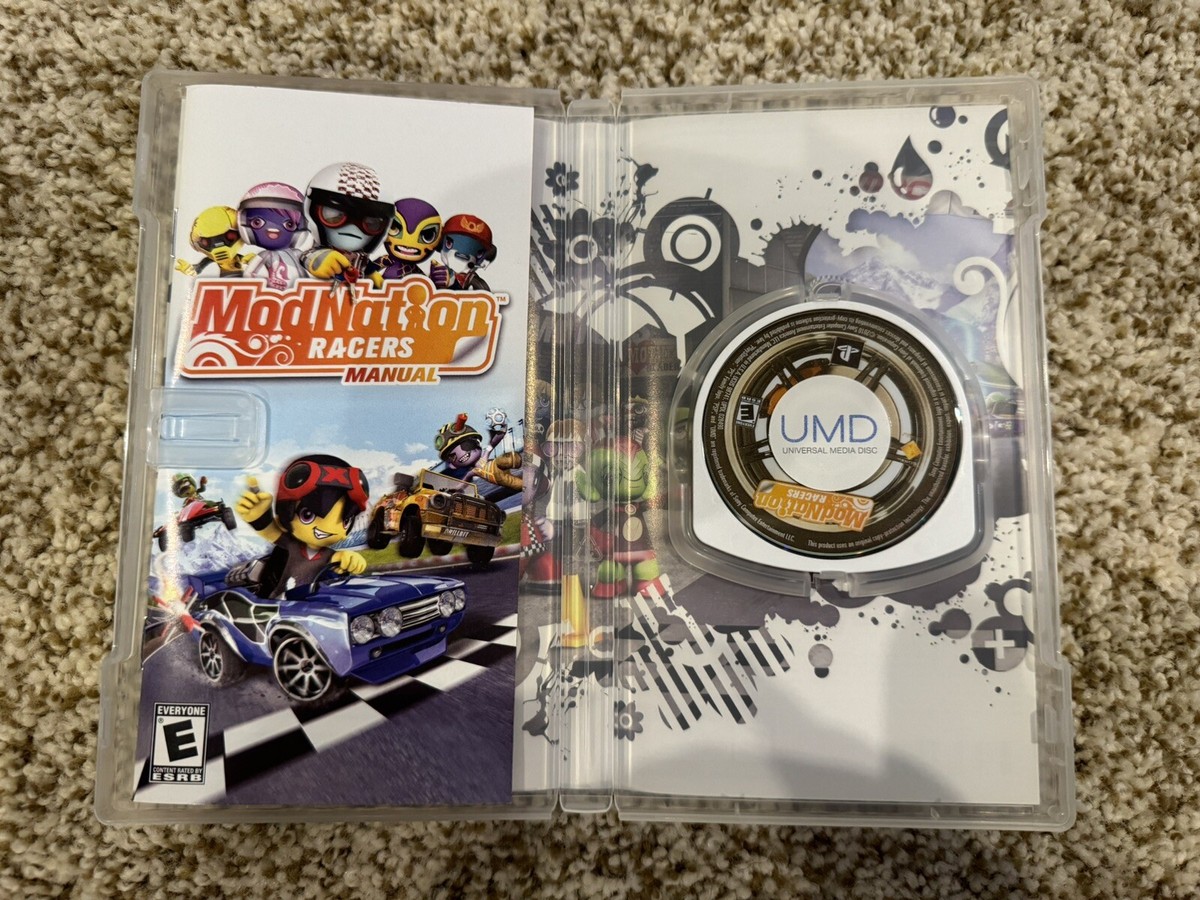 Modnation Racers SONY PSP CIB 711719874126| eBay