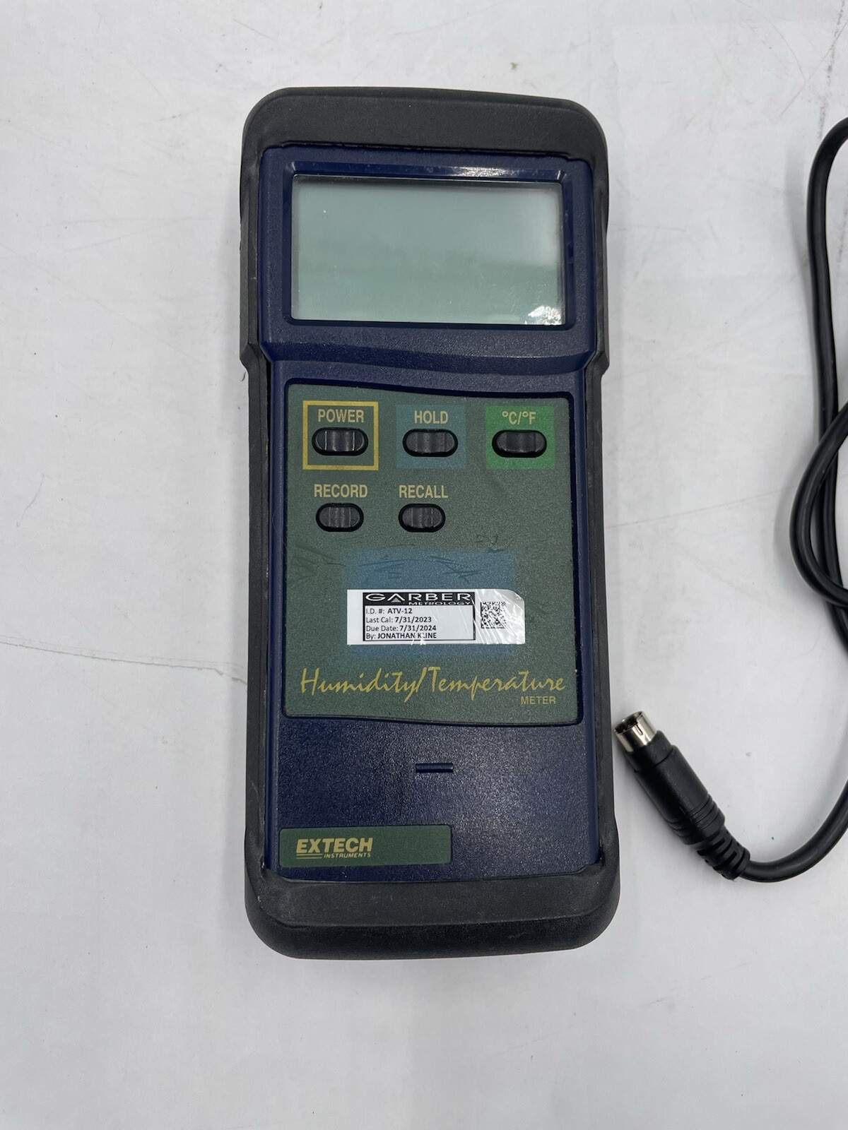Extech Instruments 407445 humidity/temperature digital meter Used H8