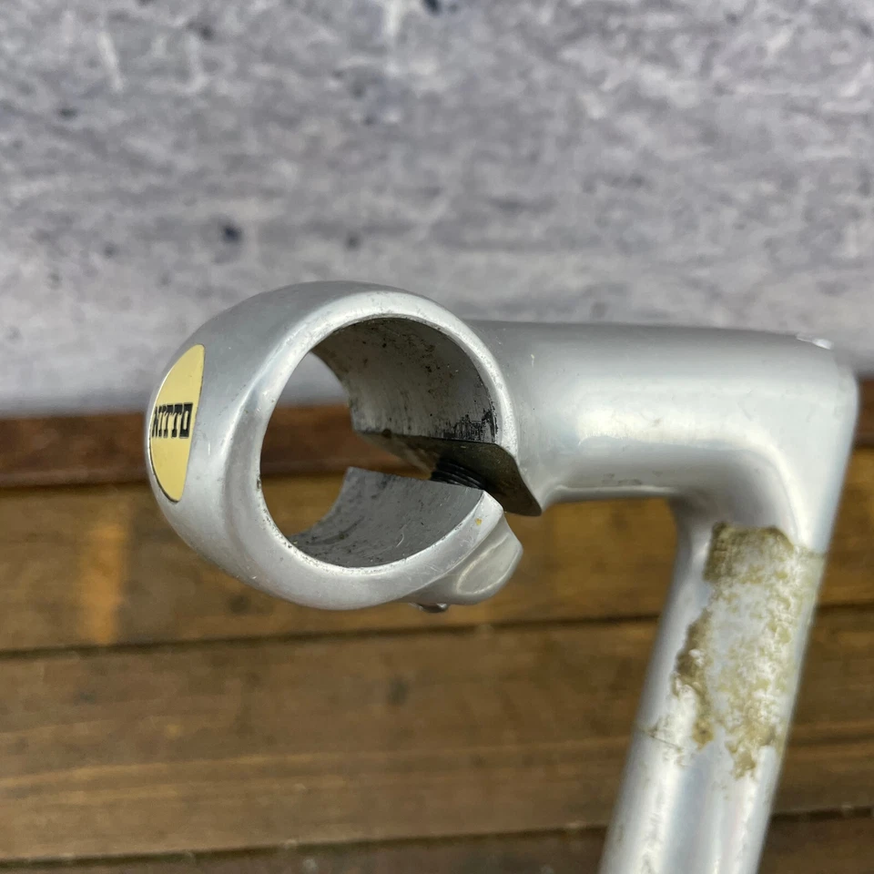 Vintage Nitto Stem 90 mm Reach 22.2 mm Quill 25.4 mm Clamp Road Race T X  B4 - Image 3 of 4