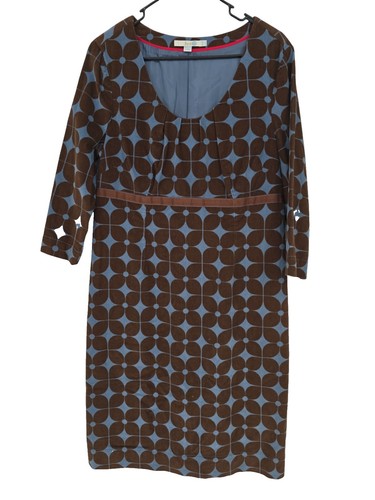 american eagle brown corduroy dress American Eagle PINTUCK FLIRTY MINI - Day dress - brown/light brown