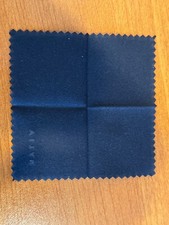 Microfiber cleaning cloth - screens, glasses, jewelry - Black 3.5" x 3.5" - NEW