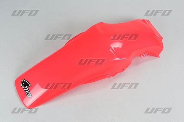 Garde boue arrière UFO rouge pour moto cross Honda CR 250 des années 1990 et 1991