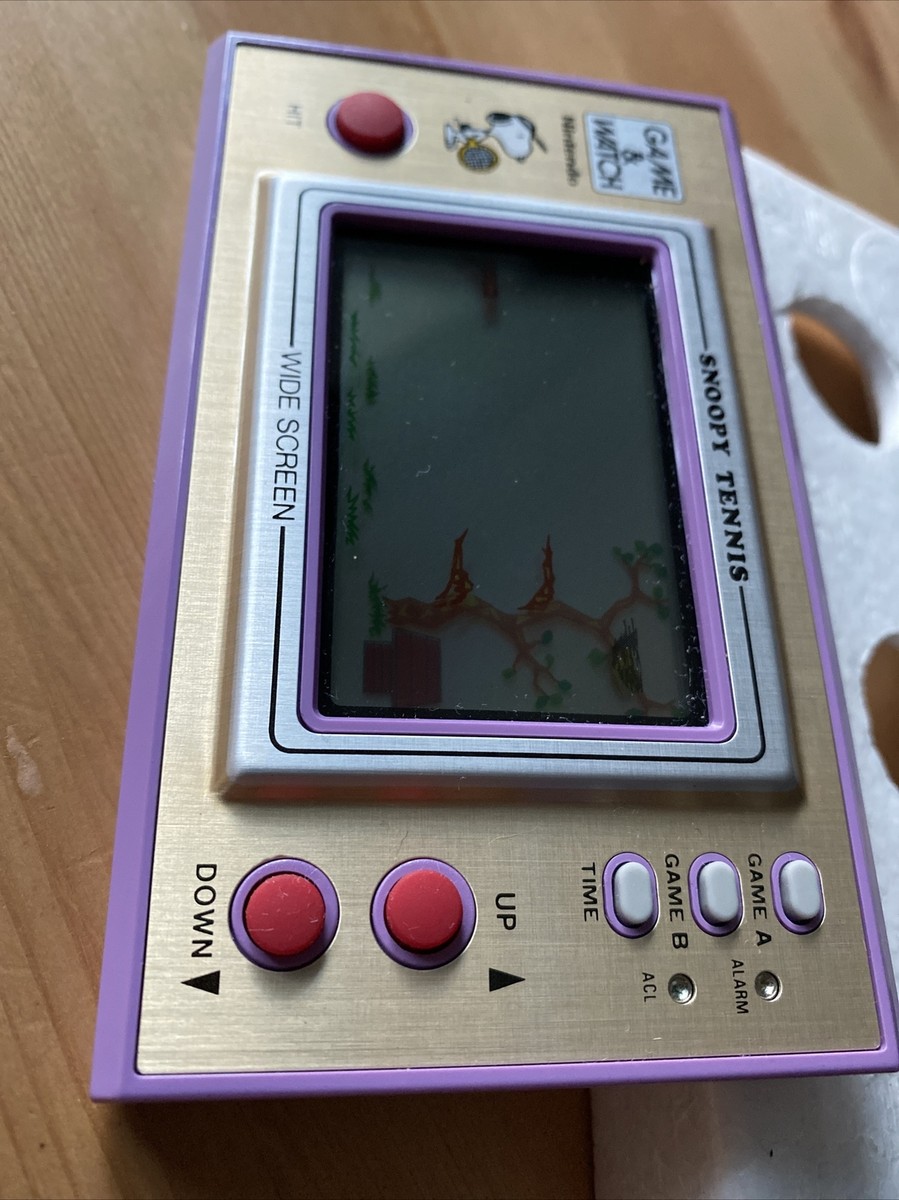 ゲームウォッチ SNOOPY TENNIS スヌーピーテニス SP-30 Nintendo