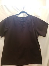 tafford scrub top Ladies Size Medium, Black