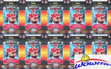(10) 2021 Panini PLAYBOOK Football EXCLUSIVE HANGER Box-PURPLE+SPARKLE PARALLELS