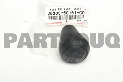 3630360161C0 Genuine Toyota KNOB SUB-ASSY, SHIFT LEVER 36303-60161