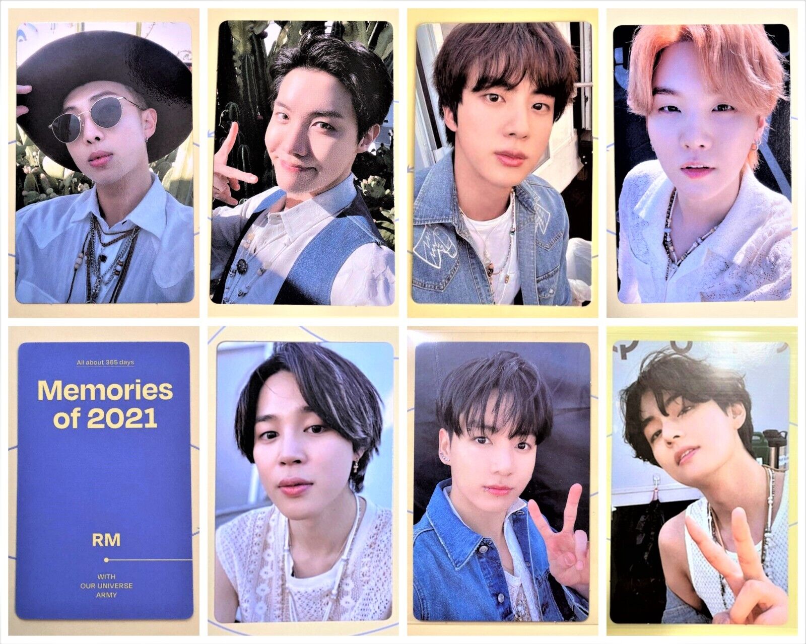 BTS Memories 2021 DIGITAL CODE Limited Official Photocard Photo Card PC