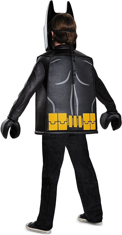 Batman Lego Movie Classic Boys size M 7/8 Costume DC Universe Disguise - Image 2 of 4