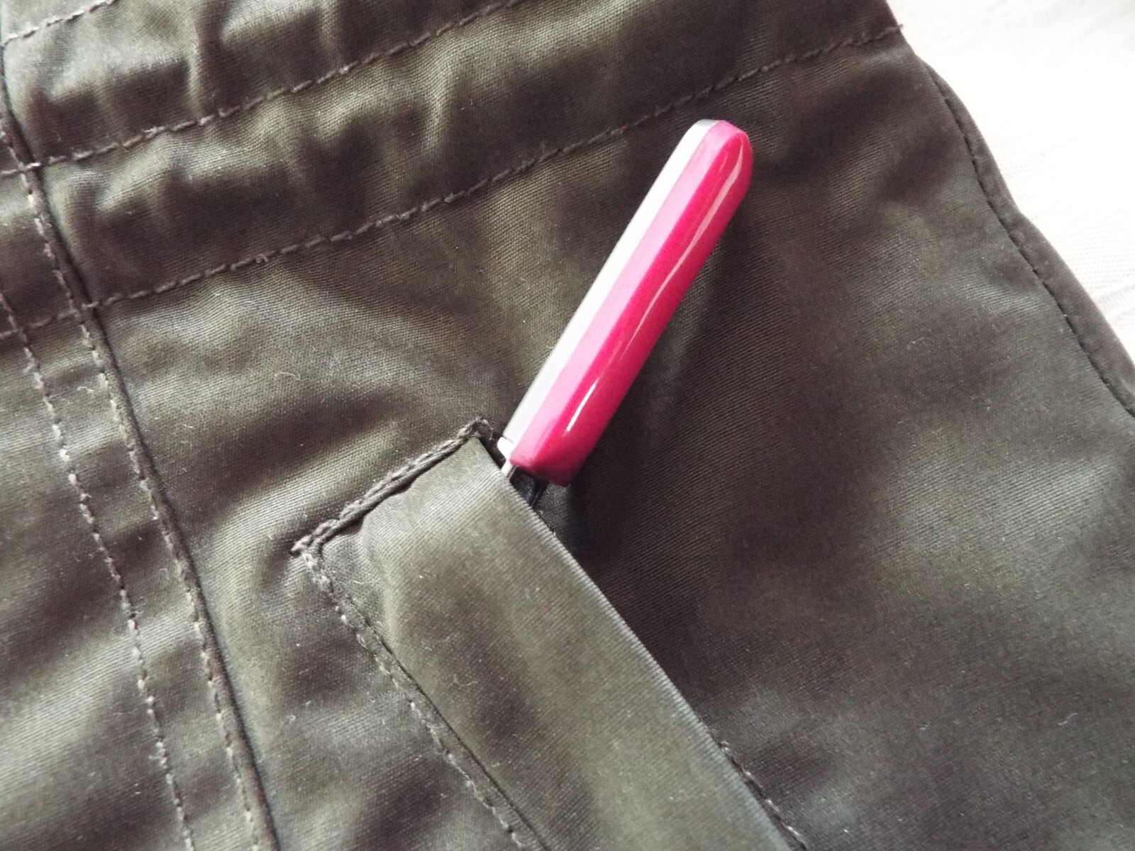 # Ladies Superdry Microfibre The Windparka Coat size-Extra Small XS ex condition image 7