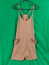 Anrabess Women Large Bodysuit NudeSexy Unitard Shorts Jumpsuit Romper One Piece