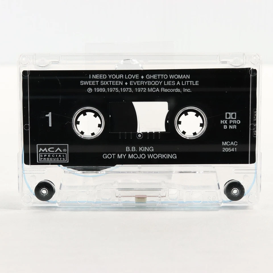 Got My Mojo Working by B.B. King (Cassette Tape, 1989, MCA) Tested MCAC-20541 - Image 3 of 4