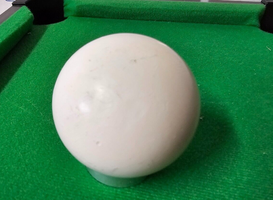 VTG Replacement Billiard Pool Ball 2 1/4" Diameter Standard White Cue Ball**