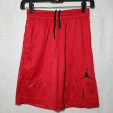 Nike Air Jordan Shorts Basketball Gym Red Youth's Large 12-13yr Sports