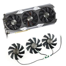 87mm For ZOTAC GTX1080ti 11GB AMP Extreme Graphics Card Cooling Fan GA92S2U 4Pin