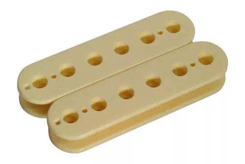 Humbucker Screw Side Pickup Bobbin Cream 50mm 2pk for pickup makers