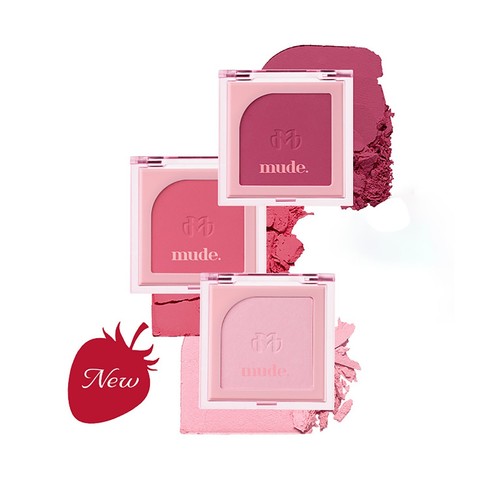 MUDE Flutter Blusher 5g NEW 3 colors K-Beauty - Picture 4 of 10