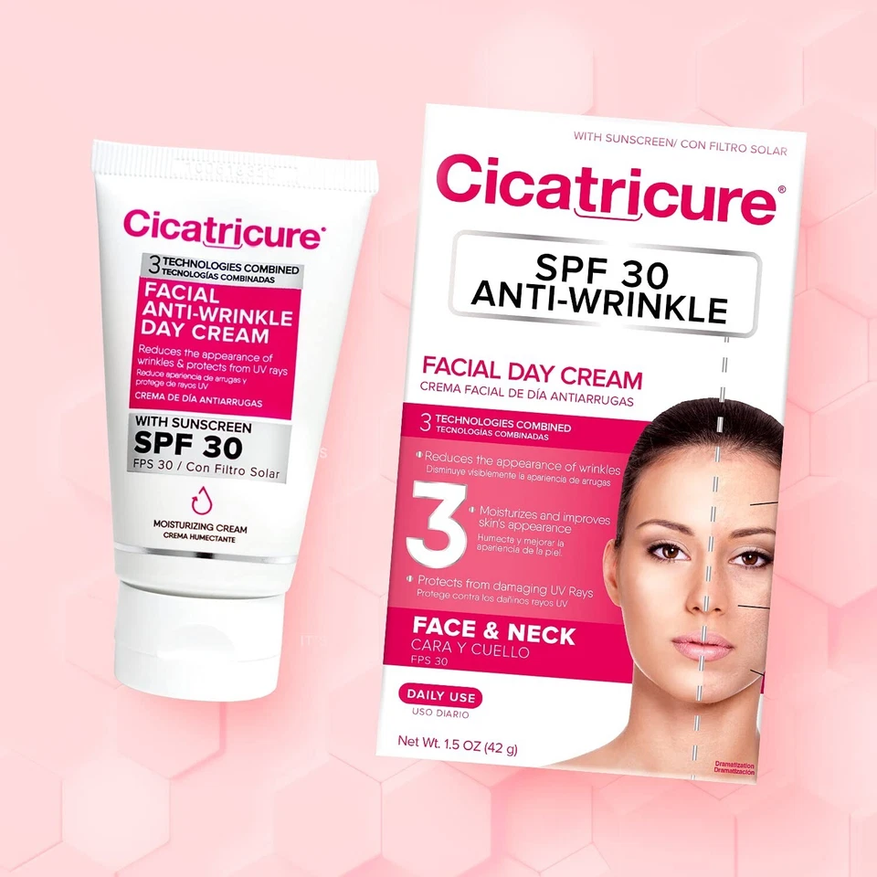 Cicatricure Advanced FPS 30 Protector Solar Crema Terapia Facial Antiarrugas (1.5 OZ) Foto 4 de 4