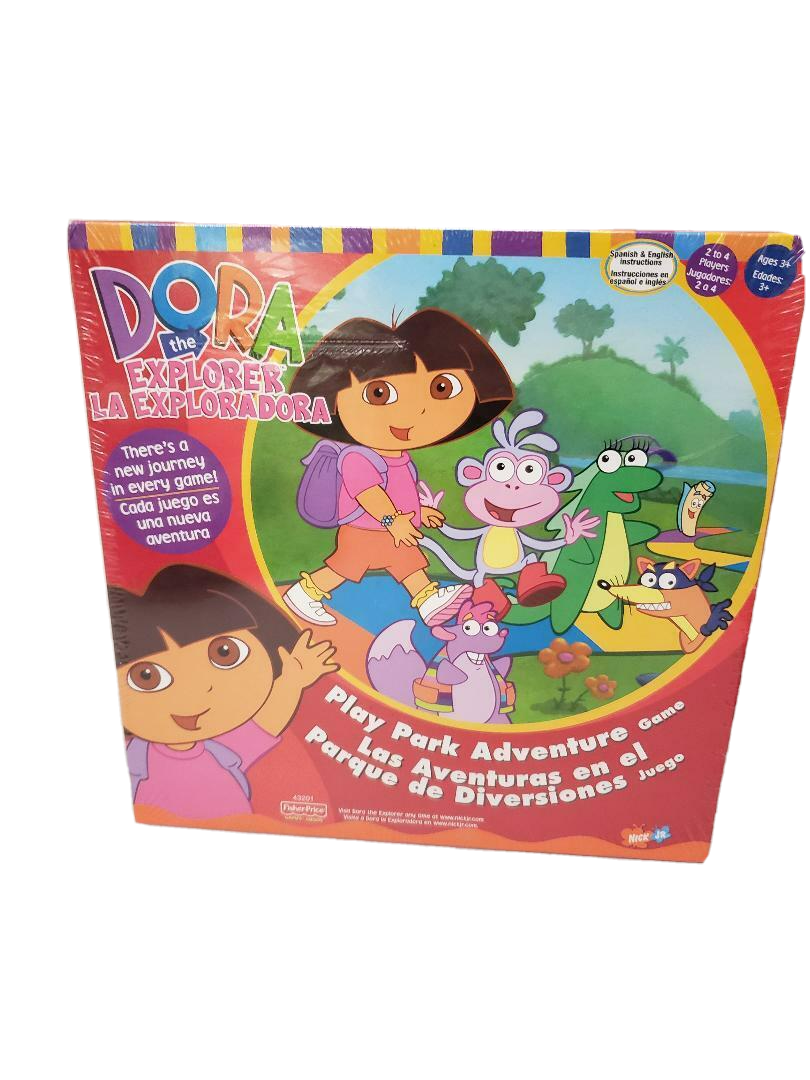 2002 Mattel Fisher Dora The Explorer Play Park Adventure Game for Ages 3  for sale online