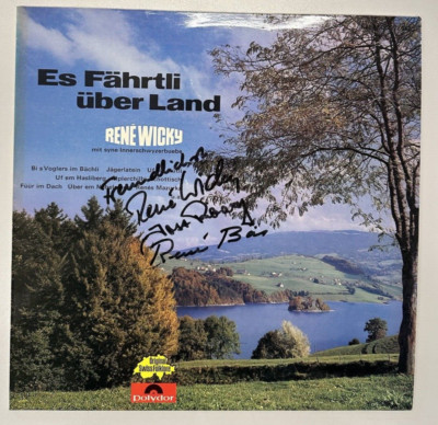 LP - René Wicky Mit Syne Innerschwyzerbuebe   Es Fährtli Über Land - 1975
