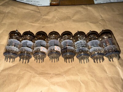 ECC81 12AT7 TELEFUNKEN NOS Fabbrica Di Berlino Codice B Ao 24 Diamond Bottom Tested Tube Made In Western Germany ECC81 12AT7 TELEFUNKEN NOS Fabbrica Di Berlino Codice B Ao 24 Diamond Bottom Tested Tube Made In Western Germany