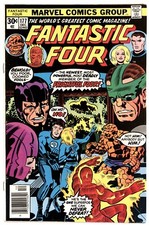 Fantastic Four (Vol. 1) #177 FVF 7.0 1976 1st App Texas Twister Jack Kirby Cover
