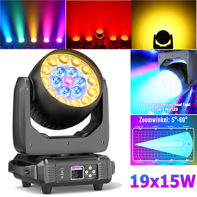 285W Led Zoom Beam Moving Head Bühnenlicht RGBW DMX DJ Scheinwerfer Lichteffekt