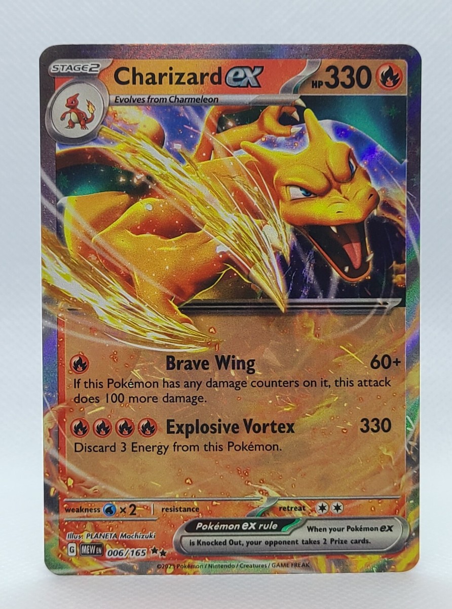 Charizard EX 006/165 Scarlet & Violet 151 Pokemon TCG NM | eBay