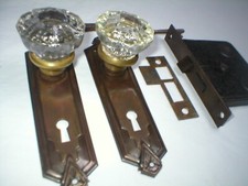 Antique Art Deco Era Door Hardware